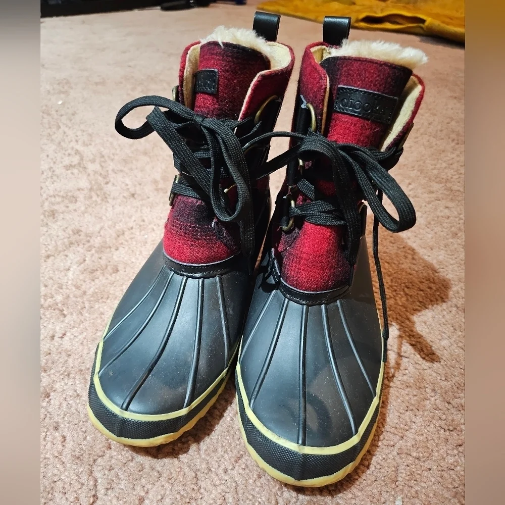 CHOOKA Ballard buffalo Duck Boots Size 9